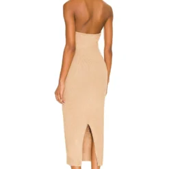 ROBE ALYSSA Tan -Ravis Mode Soldes Boutique LPAR WD646 V3