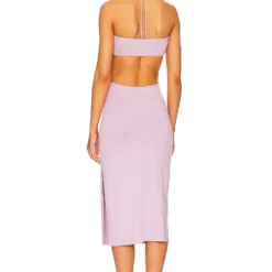 ROBE DÉBARDEUR MIDI FIORA Periwinkle -Ravis Mode Soldes Boutique LPAR WD696 V3