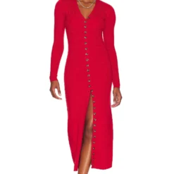 ROBE KAVALI Red -Ravis Mode Soldes Boutique LPAR WD710 V4