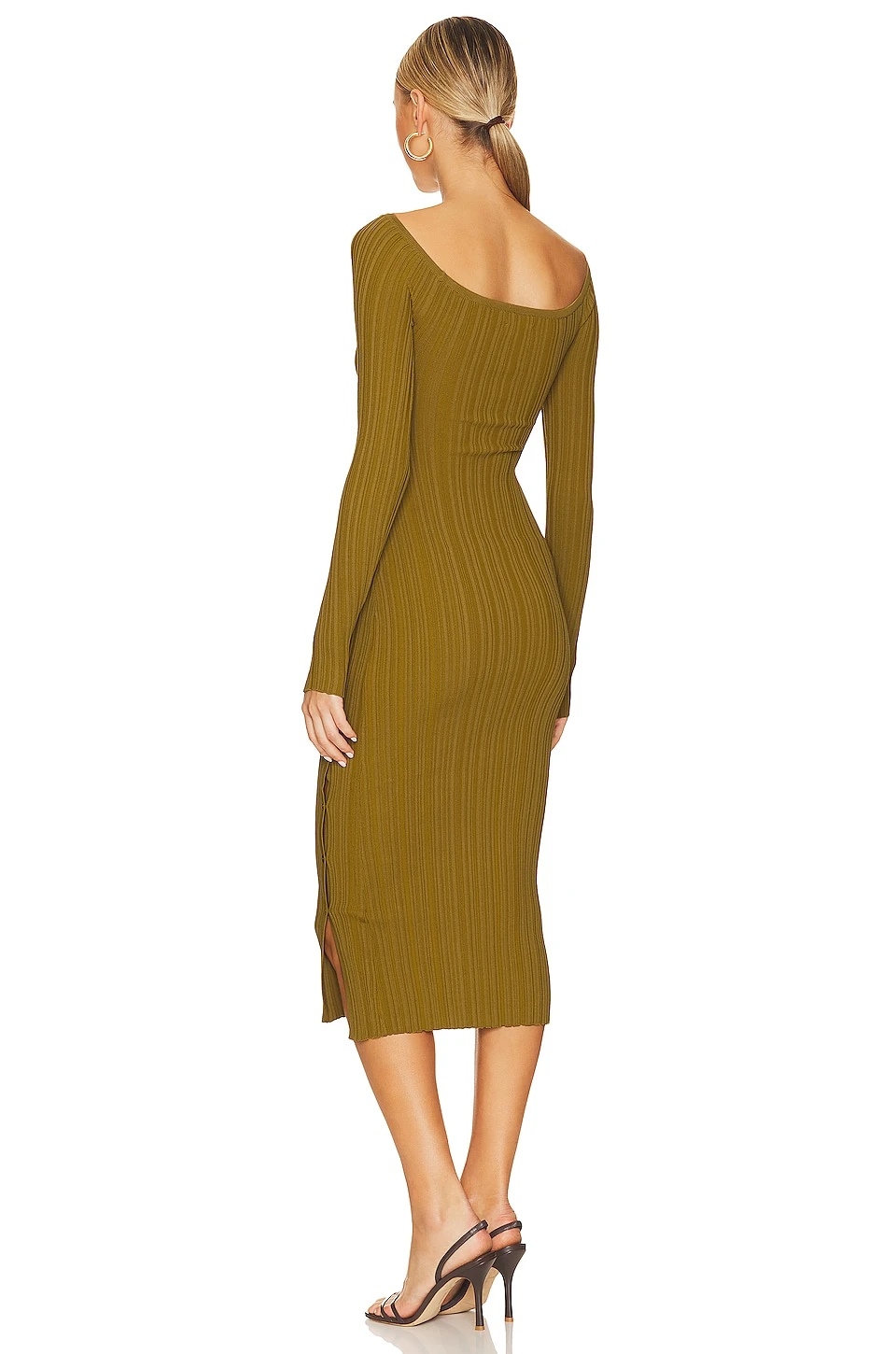 ROBE SALOME Chartreuse 3 ROBE SALOME Chartreuse – Image 3