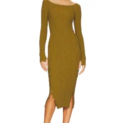 ROBE SALOME Chartreuse 7 ROBE SALOME Chartreuse -Ravis Mode Soldes Boutique LPAR WD733 V4