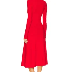 ROBE VARENNA Red -Ravis Mode Soldes Boutique LPAR WD734 V3