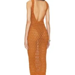 ROBE THEOLA Rust -Ravis Mode Soldes Boutique LPAR WD756 V3