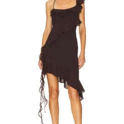 ROBE JESS Chocolate Brown