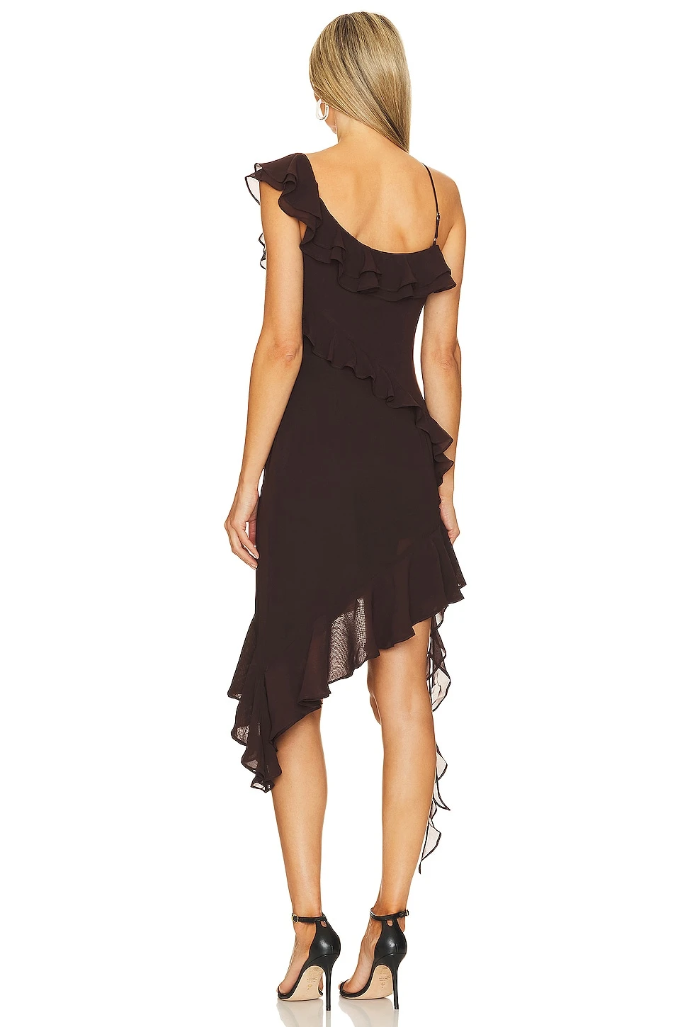 ROBE JESS Chocolate Brown 3 ROBE JESS Chocolate Brown – Image 3