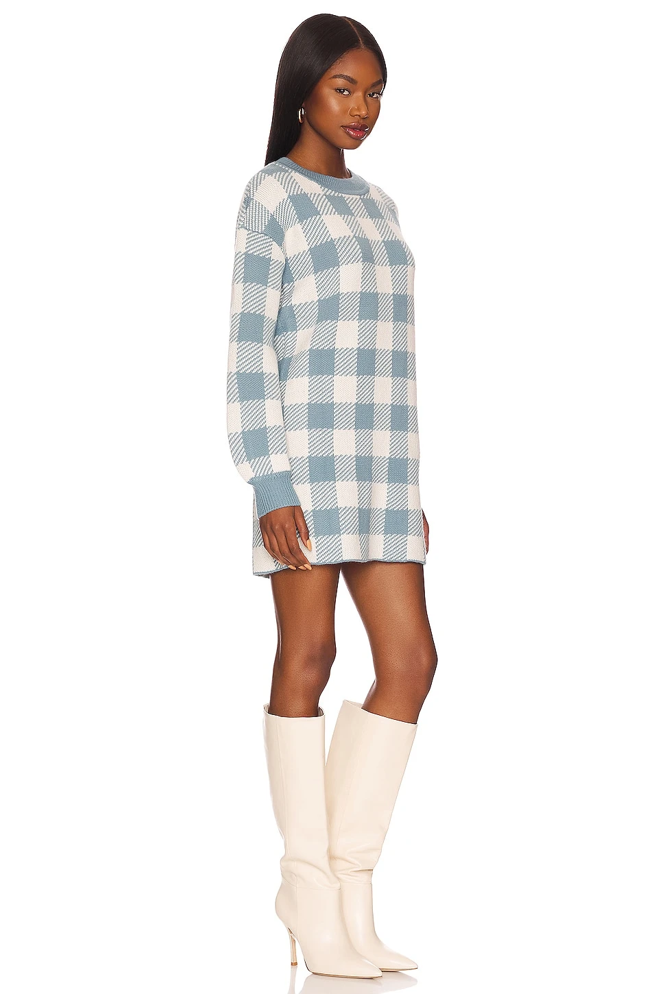 ROBE FLOYD Dusty Blue & Ivory 2 ROBE FLOYD Dusty Blue & Ivory – Image 2