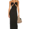 ROBE MI-LONGUE NAOMI Black