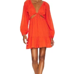 ROBE COURTE FEELIN' FINE Poppy 9 ROBE COURTE FEELIN' FINE Poppy -Ravis Mode Soldes Boutique LSPA WD257 V1 1