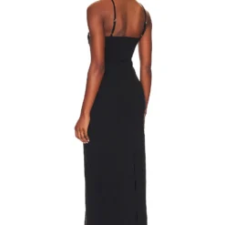 ROBE ELLERY Black 9 ROBE ELLERY Black -Ravis Mode Soldes Boutique LSPA WD291 V3