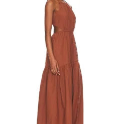 ROBE JAIDE Coffee 6 ROBE JAIDE Coffee -Ravis Mode Soldes Boutique LSPA WD308 V2