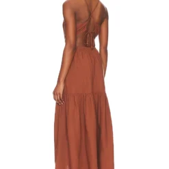 ROBE JAIDE Coffee 7 ROBE JAIDE Coffee -Ravis Mode Soldes Boutique LSPA WD308 V3