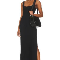 ROBE MARA Black -Ravis Mode Soldes Boutique LSPA WD323 V4