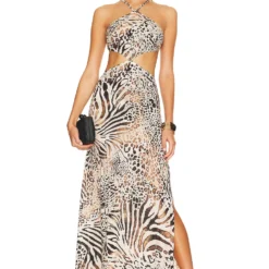 ROBE MAXI DRESS Cream