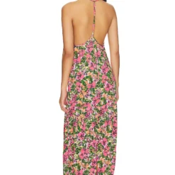 Maaji ROBE MAXI HULA Multicolor 5 Maaji ROBE MAXI HULA Multicolor -Ravis Mode Soldes Boutique MAAJ WD108 V3