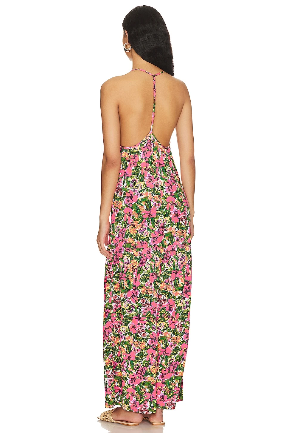 Maaji ROBE MAXI HULA Multicolor 3 Maaji ROBE MAXI HULA Multicolor – Image 3