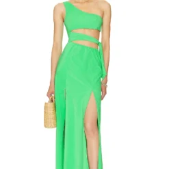 Maaji ROBE MAXI AVEC DÉCOUPES LODYN Green