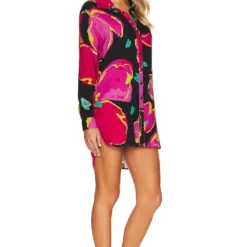 Maaji ROBE CHEMISE MANDY Flory 7 Maaji ROBE CHEMISE MANDY Flory -Ravis Mode Soldes Boutique MAAJ WD98 V3