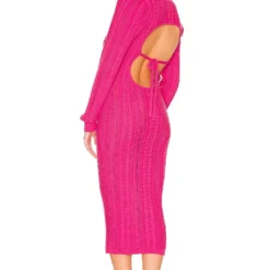 ROBE SASI Magenta 5 ROBE SASI Magenta -Ravis Mode Soldes Boutique MALR WD1051 V3