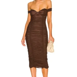 ROBE MI-LONGUE TABITHA Electric Blue -Ravis Mode Soldes Boutique MALR WD1084 V1