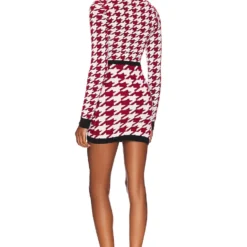 ROBE COURTE SHERRY Red Multi -Ravis Mode Soldes Boutique MALR WD1159 V3