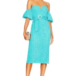 ROBE PENELOPE Tahitian Blue
