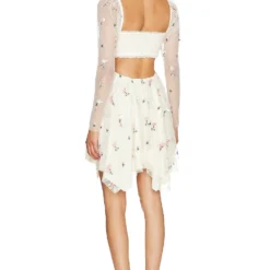 ROBE KEILAH Ivory 6 ROBE KEILAH Ivory -Ravis Mode Soldes Boutique MALR WD1275 V3