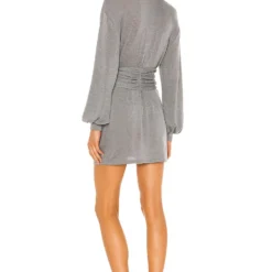 ROBE COURTE EDWIN Grey 5 ROBE COURTE EDWIN Grey -Ravis Mode Soldes Boutique MALR WD788 V3