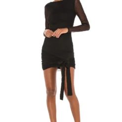 ROBE COURTE VIVI Black