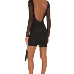 ROBE COURTE VIVI Black 6 ROBE COURTE VIVI Black -Ravis Mode Soldes Boutique MALR WD917 V3