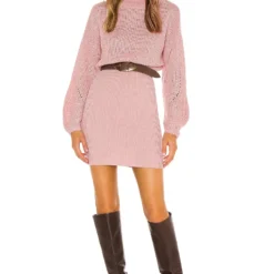 ROBE MONETTE Nude Pink -Ravis Mode Soldes Boutique MALR WD925 V1 1