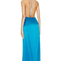 ROBE DE SOIRÉE LEXIE Blue -Ravis Mode Soldes Boutique MEBY WD10 V3