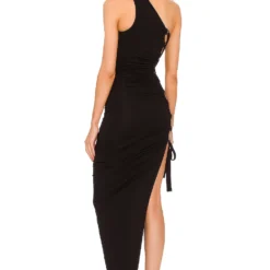 ROBE MAXI MERRICK Black -Ravis Mode Soldes Boutique MELR WD605 V4