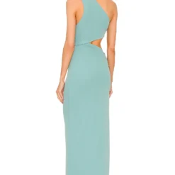 ROBE MAXI DECKER Teal -Ravis Mode Soldes Boutique MELR WD630 V3