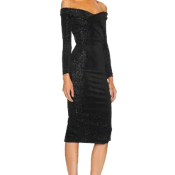 ROBE HANA Black 5 ROBE HANA Black -Ravis Mode Soldes Boutique MELR WD743 V2