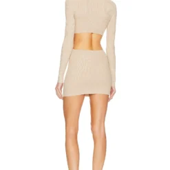 ROBE TAMRA Cream -Ravis Mode Soldes Boutique MELR WD798 V3