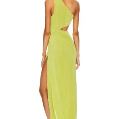 ROBE DE SOIRÉE ANNABELLE Chartreuse 7 ROBE DE SOIRÉE ANNABELLE Chartreuse -Ravis Mode Soldes Boutique MELR WD809 V4