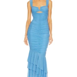 ROBE DE SOIRÉE HILARY Pale Blue -Ravis Mode Soldes Boutique MELR WD846 V1 1