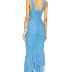 ROBE DE SOIRÉE HILARY Pale Blue -Ravis Mode Soldes Boutique MELR WD846 V3