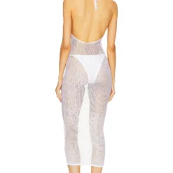 ROBE JENICA White -Ravis Mode Soldes Boutique MELR WD857 V3