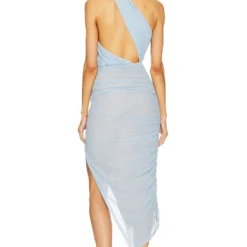 ROBE PETRA Sky Blue -Ravis Mode Soldes Boutique MELR WD859 V3