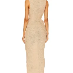 ROBE KYLE Beige -Ravis Mode Soldes Boutique MELR WD875 V4