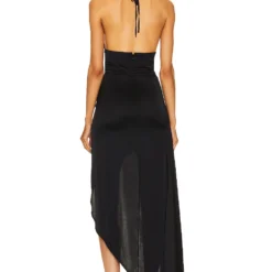 ROBE DE SOIRÉE MERDIAN Black -Ravis Mode Soldes Boutique MELR WD881 V3