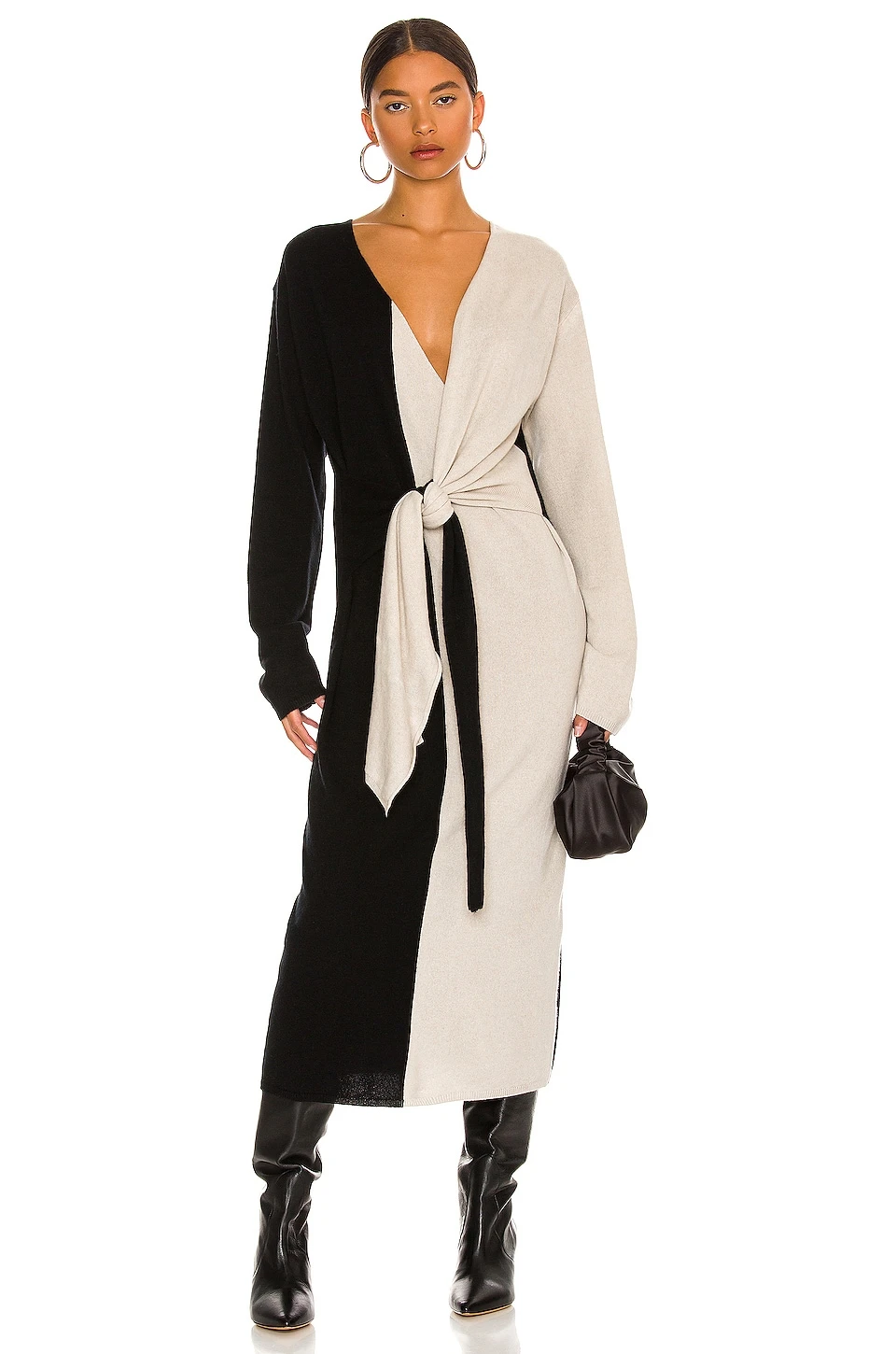 Mes Demoiselles ROBE MARGIELA Black & Ecru 1 Mes Demoiselles ROBE MARGIELA Black & Ecru