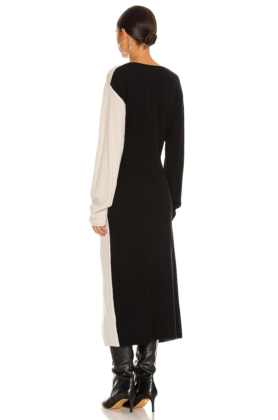 Mes Demoiselles ROBE MARGIELA Black & Ecru 3 Mes Demoiselles ROBE MARGIELA Black & Ecru – Image 3