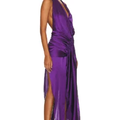 ROBE VIOLA Purple -Ravis Mode Soldes Boutique MFAR WD35 V3