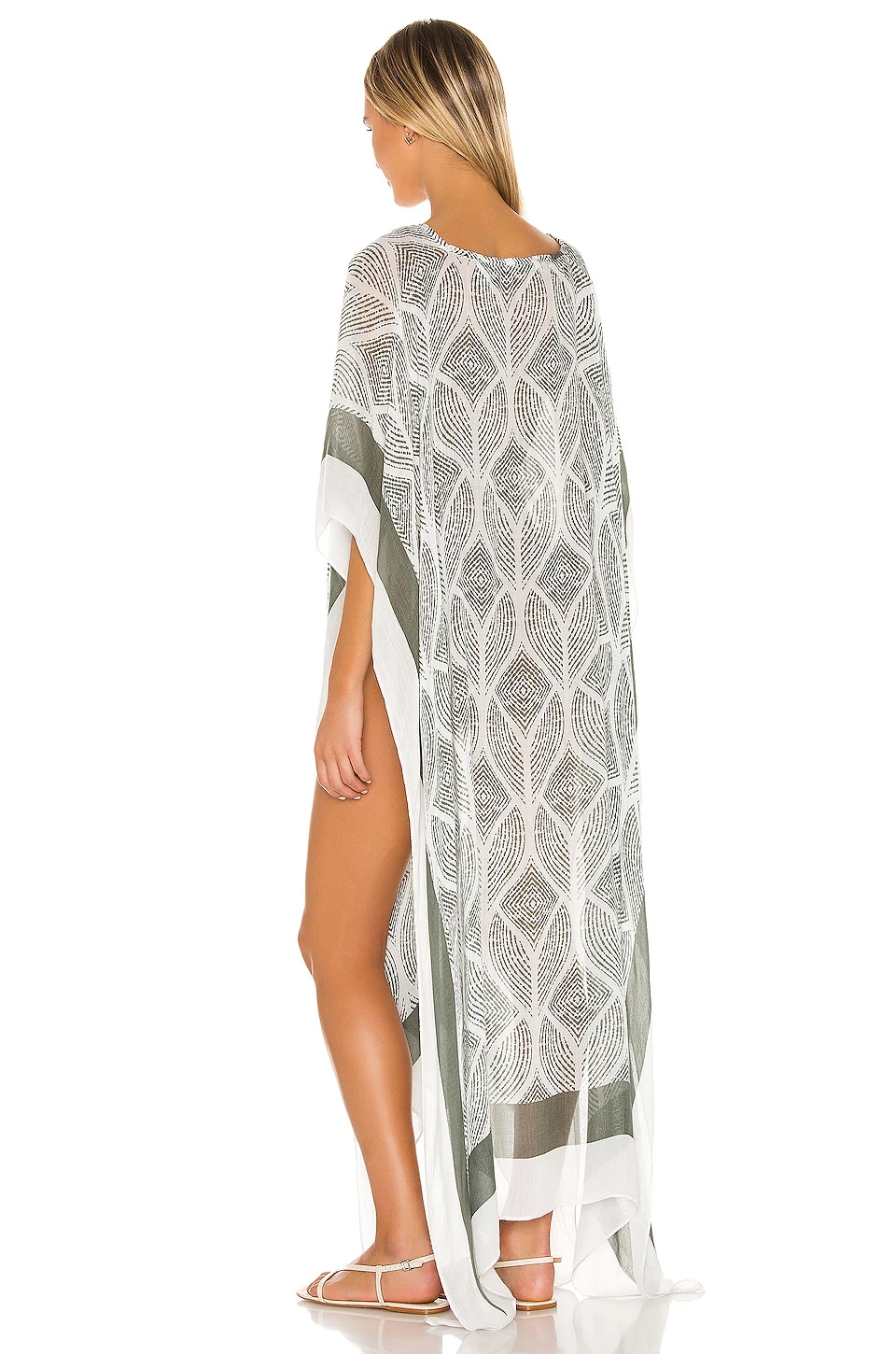 ROBE MAXI KATE Chalk 4 ROBE MAXI KATE Chalk – Image 4