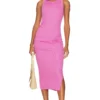 ROBE MI-LONGUE WREN Azalea