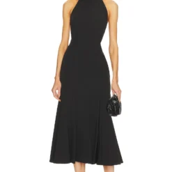 MILLY ROBE PENELOPE Black -Ravis Mode Soldes Boutique MILL WD1048 V1 1