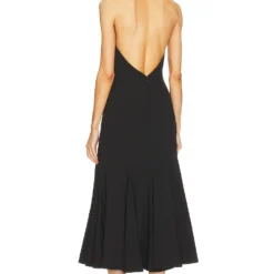 MILLY ROBE PENELOPE Black -Ravis Mode Soldes Boutique MILL WD1048 V3