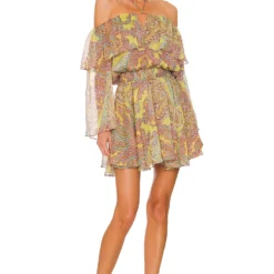 ROBE PAMELA Ischia Neon Paisley 5 ROBE PAMELA Ischia Neon Paisley -Ravis Mode Soldes Boutique MISA WD582 V2